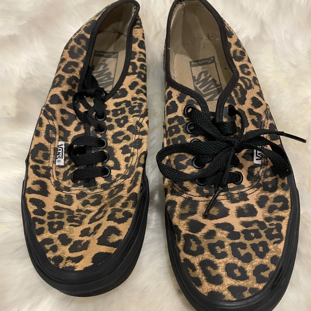 Leopard Vans skate Authentic